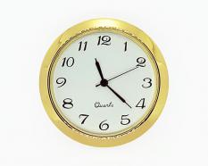 2 inch White Arabic Economy Clock Insert